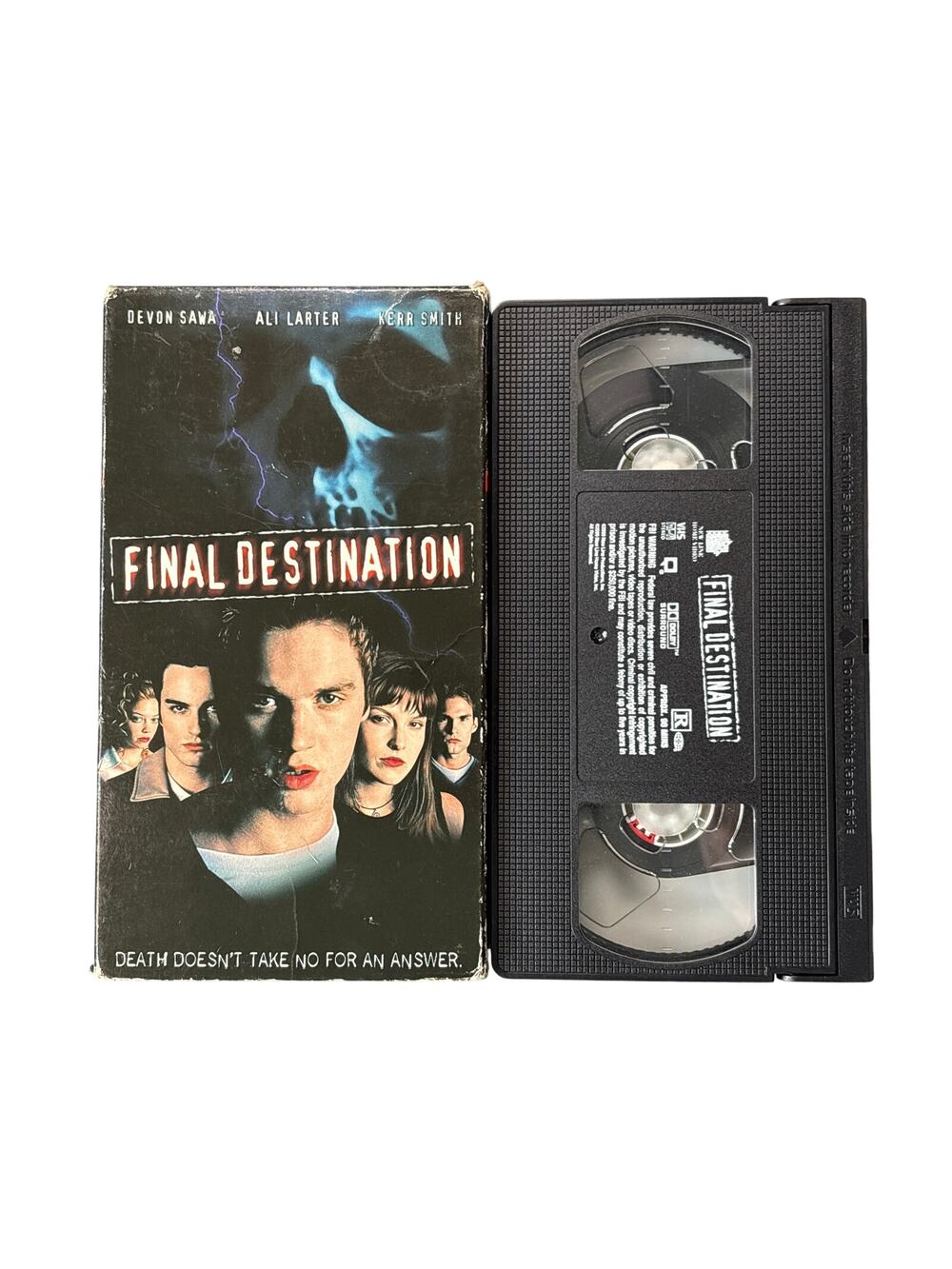 Final Destination VHS 2000 Horror Ali Larter Kerr Smith Seann Scott Devon Sawa